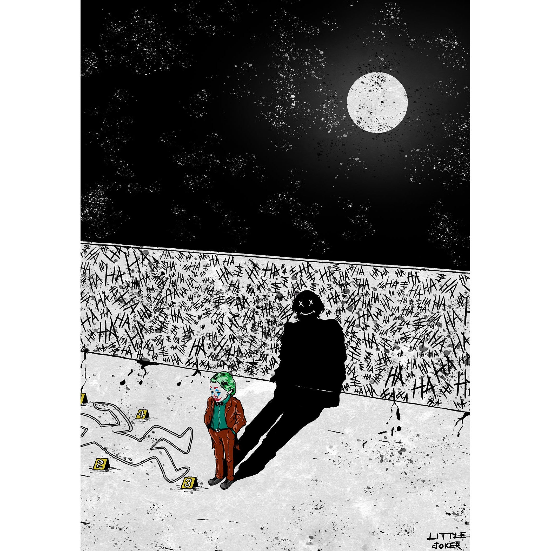 T-shirt Little Joker / Oversize